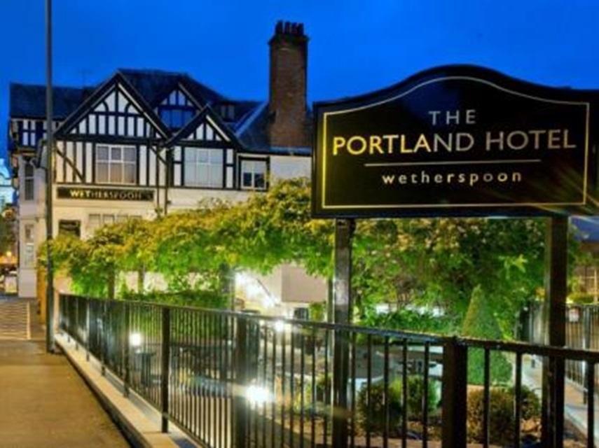 The Portland Hotel Wetherspoon Chesterfield Eksteriør billede
